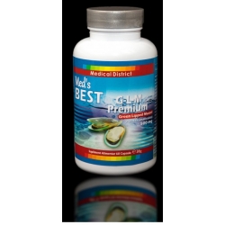 Med's Best GLM Premium - Scoica cu Cochilie Verde 500 mg